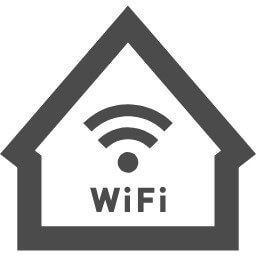 Iot素材 家でwifiの無料アイコン素材 3 美容室safari